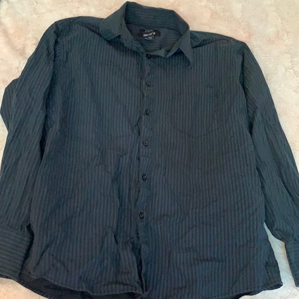 Mens Long Sleeve Dress Shirt